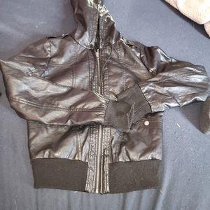 Leather jacket
